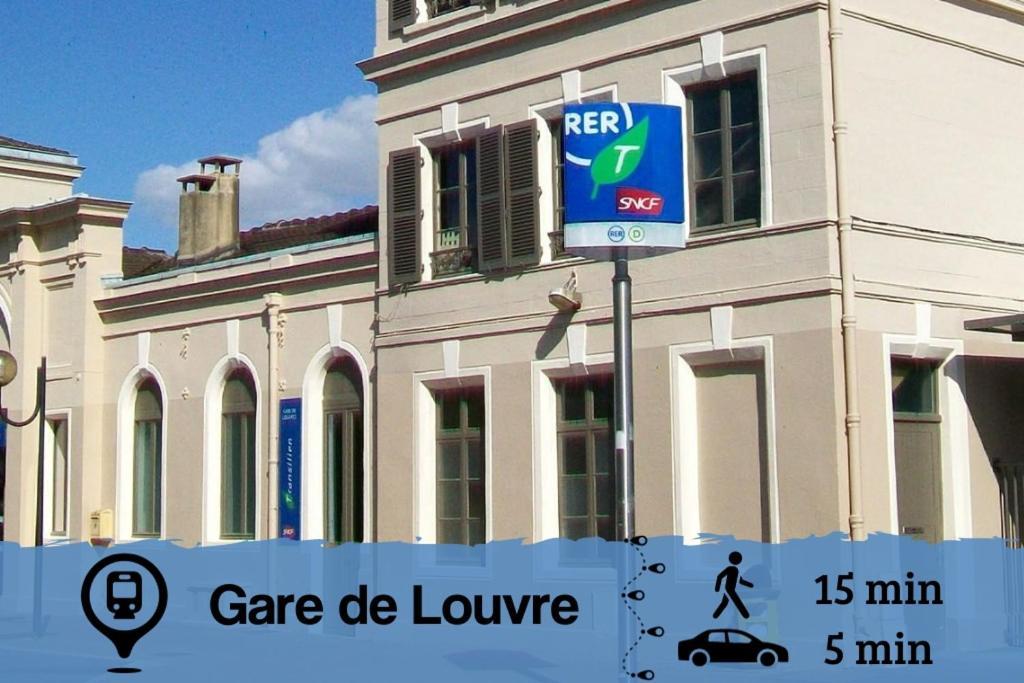 Ferienwohnung Smart House Airport Cdg, Asterix Louvres Exterior foto